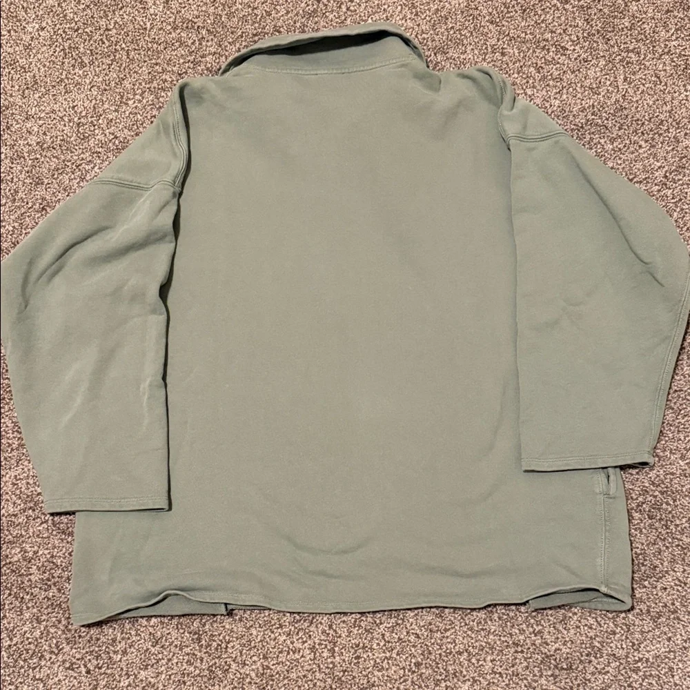 J. Crew Men's Sage Zip-Up Sweater, Size 2X